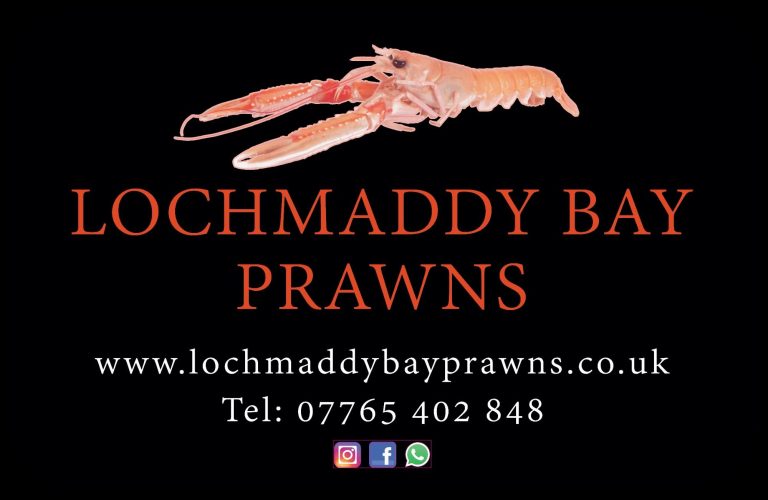 Lochmaddy Bay Prawns Logo